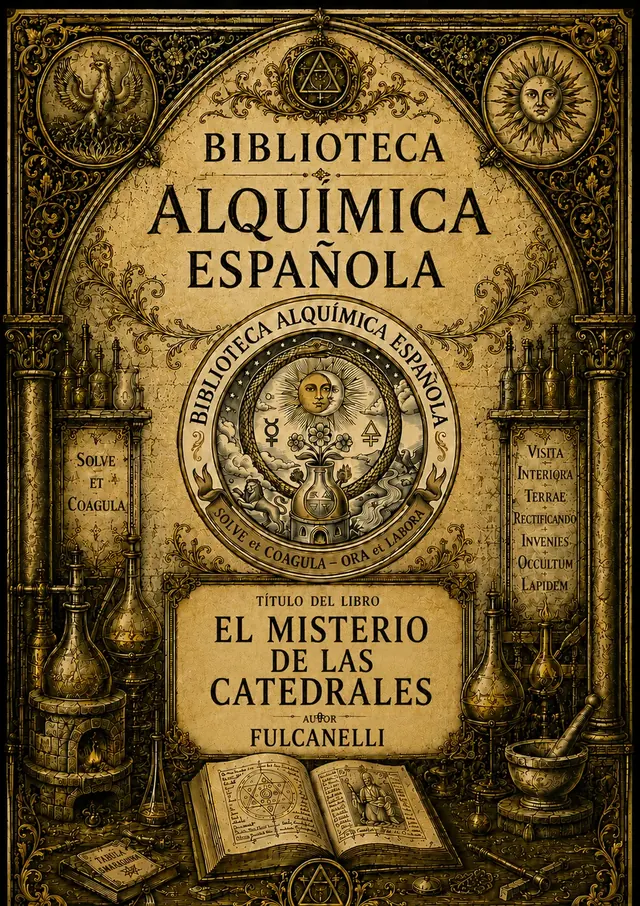 Portada de El Misterio de las Catedrales, de Fulcanelli