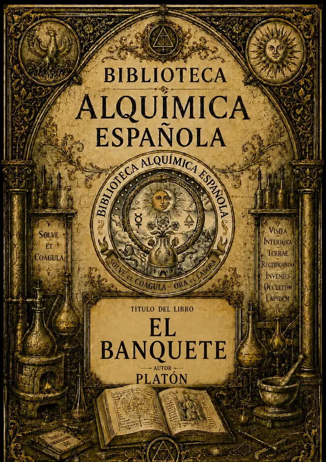 Portada de El Banquete, de Platón