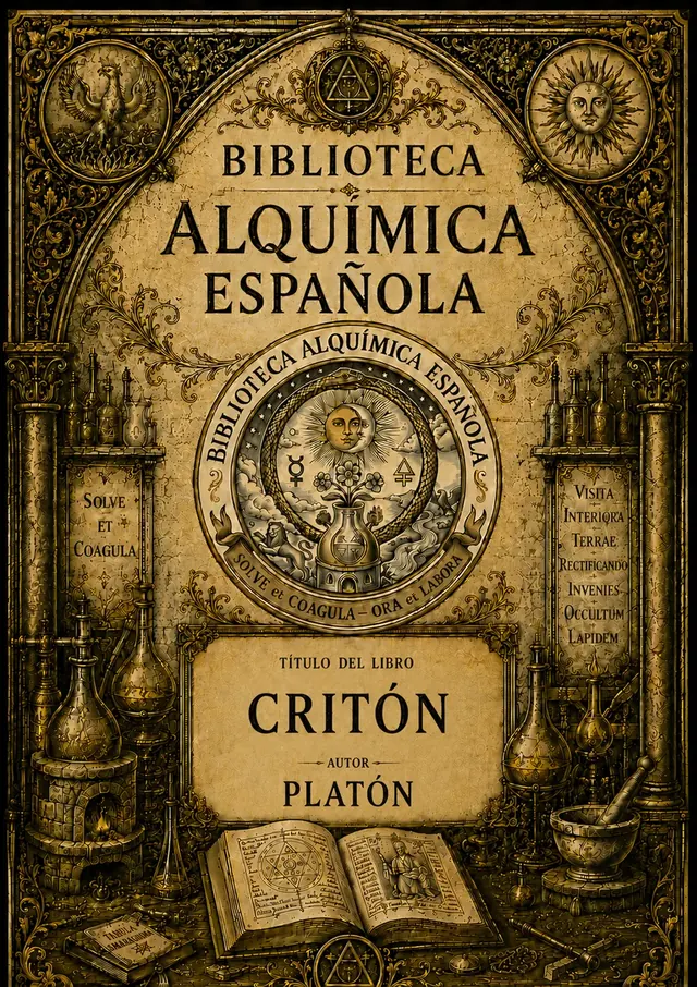 Portada de Critón, de Platón