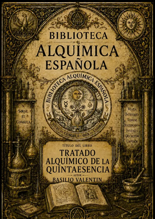 Retrato de Basilio Valentin, autor de tratados de alquimia
