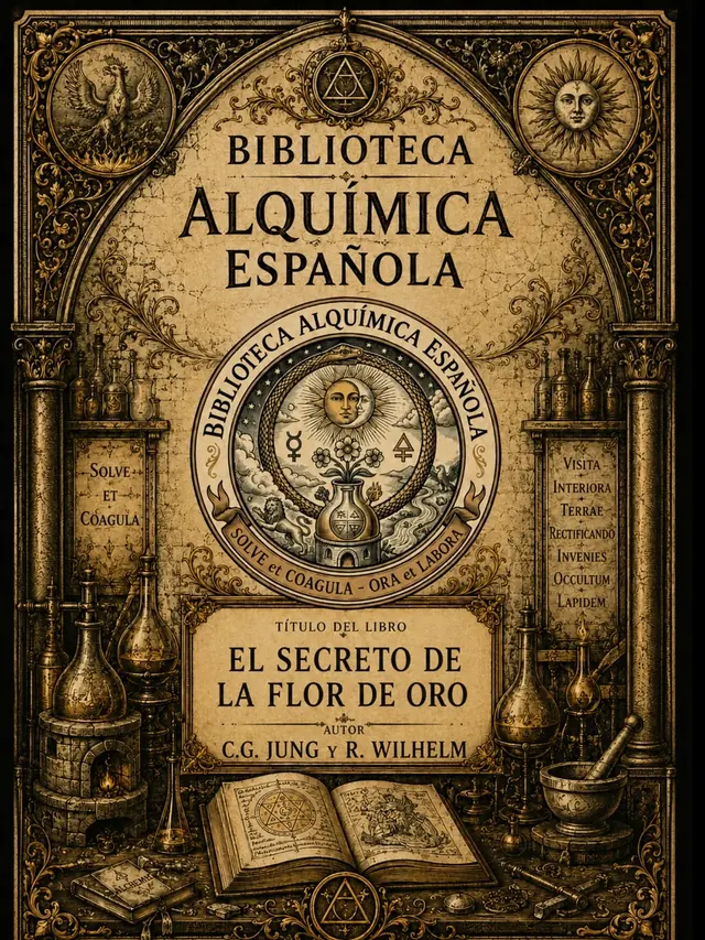 Portada de Secreto de la Flor de oro, de Carl Gustav Jung