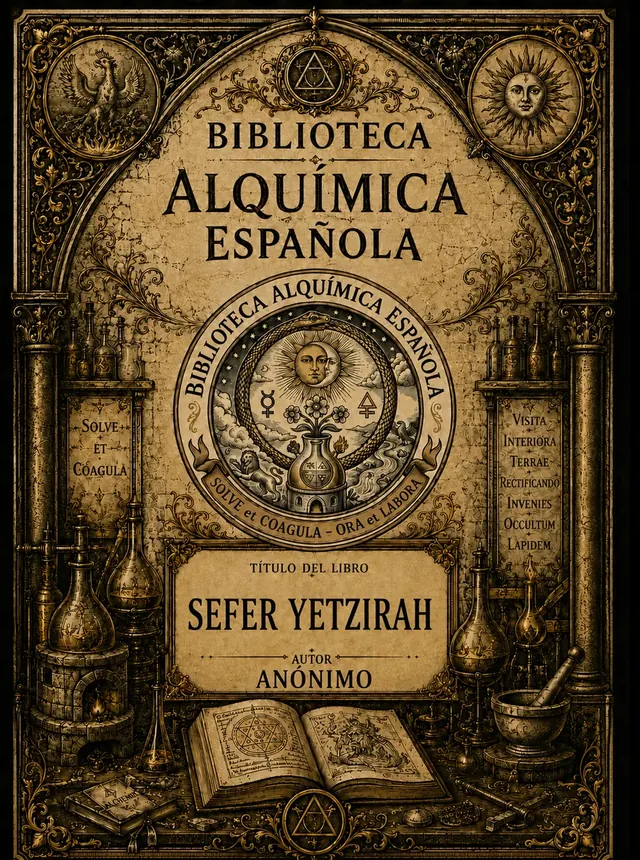 Portada de Sefer Yetzirah, de Anónimo