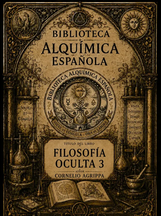 Portada de Filosofía Oculta - Volumen 3, de Heinrich Cornelius Agrippa