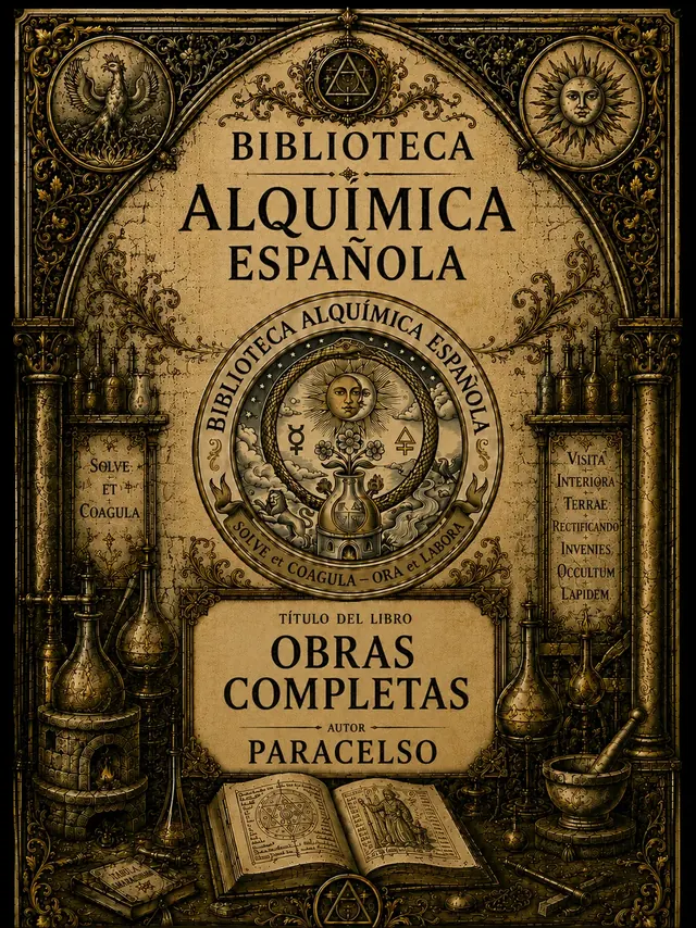 Portada de Obras Completas, de Paracelso